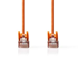 CAT5e SF/UTP-Netwerkkabel | RJ45 Male - RJ45 Male | 7,5 m | Oranje