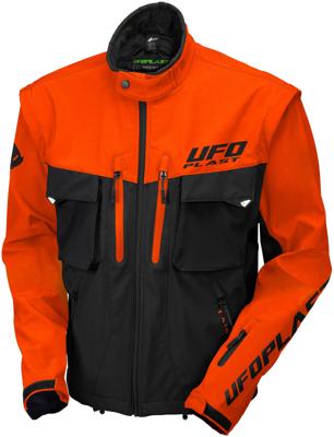 UFO PLAST Enduro jacket ufo black/orange gr. m