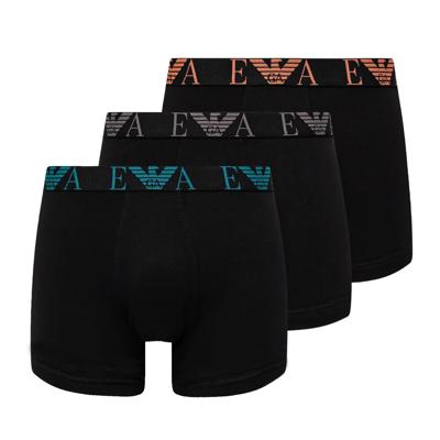 Armani boxershorts 3-pack Emporio Armani zwart