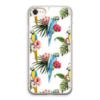 Kleurrijke papegaaien: iPhone 8 Transparant Hoesje Kleurrijke papegaaien: iPhone 8 Transparant Hoesje