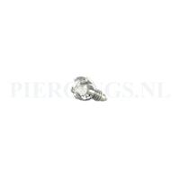 Dermal 1.2 mm vierkant kristal