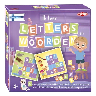 Tactic ik leer letters en woorden