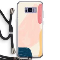 Saturday Flow: Samsung Galaxy S8 Plus Transparant Hoesje met koord