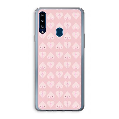 Ass 'n Titties: Samsung Galaxy A20s Transparant Hoesje