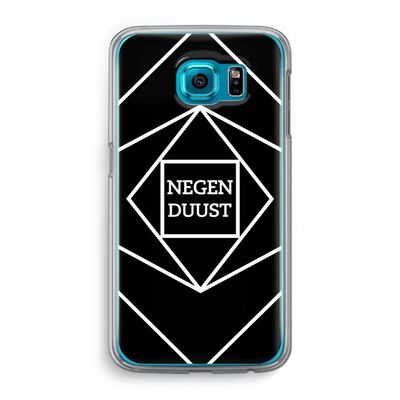 Negenduust geometrisch: Samsung Galaxy S6 Transparant Hoesje