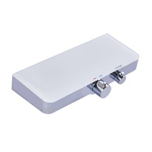Thermostatische Douchekraan Schutte Ocean met Planchet Chroom Wit
