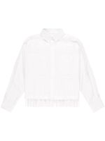 sacai chemise Thomas Mason en coton - Blanc