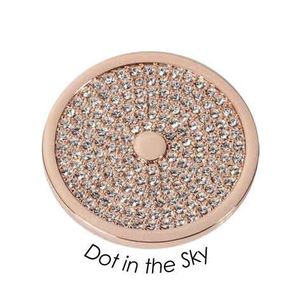 Quoins QMOA-04M-R Dot in the sky staal rosekleurig Medium