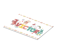Kinder placemat Boerderijdieren met aanpasbare naam Kinder placemat Boerderijdieren met aanpasbare naam