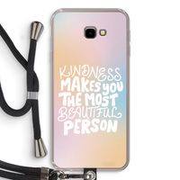The prettiest: Samsung Galaxy J4 Plus Transparant Hoesje met koord