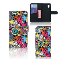 Alcatel 1B (2020) Wallet Case met Pasjes Punk Rock - thumbnail