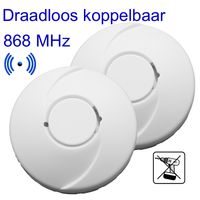 Rookmelder draadloos koppelbaar - Rookmelder draadloos koppelbaar