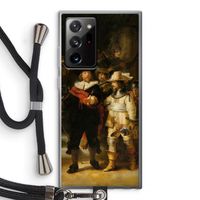 De Nachtwacht: Samsung Galaxy Note 20 Ultra / Note 20 Ultra 5G Transparant Hoesje met koord