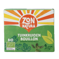 Zonnatura Fine herbstock bouillon zonder gist bio 66 Gram