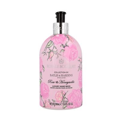 Baylis & Harding Royale bouquet handzeep rose & honeysuckle 500 Milliliter