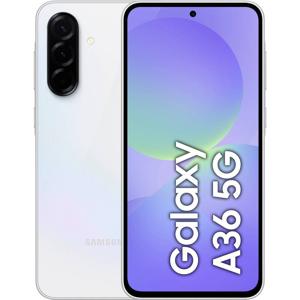 Samsung Galaxy A36 5G Smartphone 256 GB 17 cm (6.7 inch) Wit Android 15 Dual-SIM