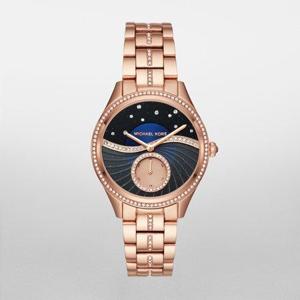 Michael Kors Lauryn Rosegoudkleurig horloge met drie wijzers MK3723