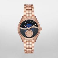 Michael Kors Lauryn Rosegoudkleurig horloge met drie wijzers MK3723