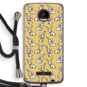 Haas: Motorola Moto Z Force Transparant Hoesje met koord