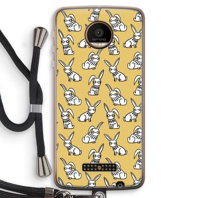 Haas: Motorola Moto Z Force Transparant Hoesje met koord