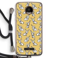 Haas: Motorola Moto Z Force Transparant Hoesje met koord