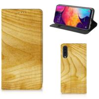 Samsung Galaxy A50 Book | Wallet Case | Licht Hout