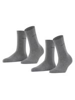 Esprit - 2p Socks - Uni Women - grijs, Maat:35-38