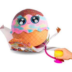 Gear2Play Littlie Biggies Foodies ijsje opblaasbare pluchen knuffelbal