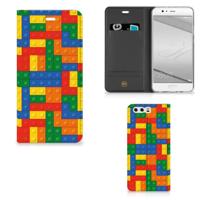 Huawei P10 Plus | Hoesje met Magneet | Blokken
