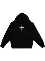 Supreme hoodie à logo - Noir