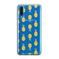 Ananas: Samsung Galaxy A50 Transparant Hoesje