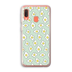 Spiegeleitjes: Samsung Galaxy A20e Transparant Hoesje