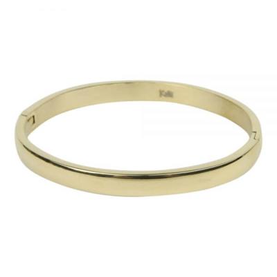 Kalli Bangle Armband Bol Glans 6 mm Goud