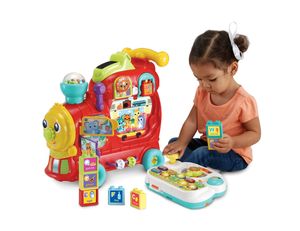 VTech locomotief Rijd & Leer junior 89 x 25 cm 14-delig