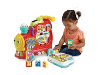 VTech locomotief Rijd & Leer junior 89 x 25 cm 14-delig - thumbnail