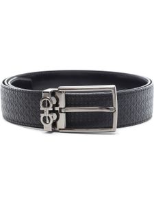 Ferragamo Riem met Gancini-motief - Zwart