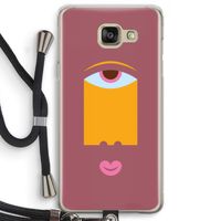 Mono V: Samsung Galaxy A5 (2016) Transparant Hoesje met koord