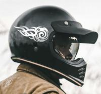 Motor sticker helm tribaal symbool