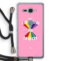 Het Leven Is Mooi: Sony Xperia XZ2 Compact Transparant Hoesje met koord