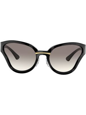 Prada Eyewear lunettes de soleil Catwalk - Noir