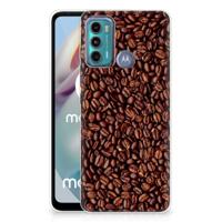 Motorola Moto G60 | Siliconen Case | Koffiebonen