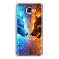 Fire & Ice: Samsung Galaxy A5 (2016) Transparant Hoesje
