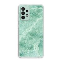 Groen marmer: Samsung Galaxy A52s 5G Transparant Hoesje Groen marmer: Samsung Galaxy A52s 5G Transparant Hoesje
