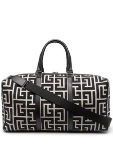 Balmain sac fourre-tout Voyage en jacquard - Noir