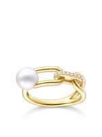 TASAKI bague Collection Line Fine Link en or 18ct