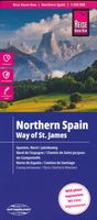 Wegenkaart - landkaart Spanje Noord - Sint Jacobsroute | Reise Know-Ho