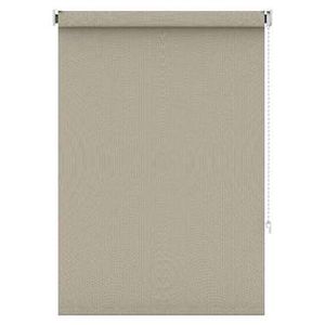 Fenstr rolgordijn verduisterend beige met structuur - 90x190 cm - Leen Bakker