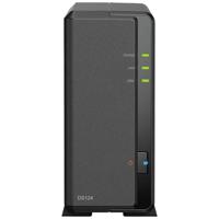 Synology DiskStation DS124 NAS-serverbehuizing 0 GB 1 Bay 2x USB 3.2 Gen 1 hub (USB 3.0), Aan/uit-schakelaar DS124 - thumbnail