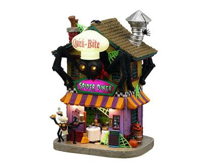 Halloweenminiatuur Quick-bite Spider Diner 18x26x27 cm - Lemax