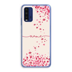 Hartjes en kusjes: Xiaomi Redmi 9T Transparant Hoesje